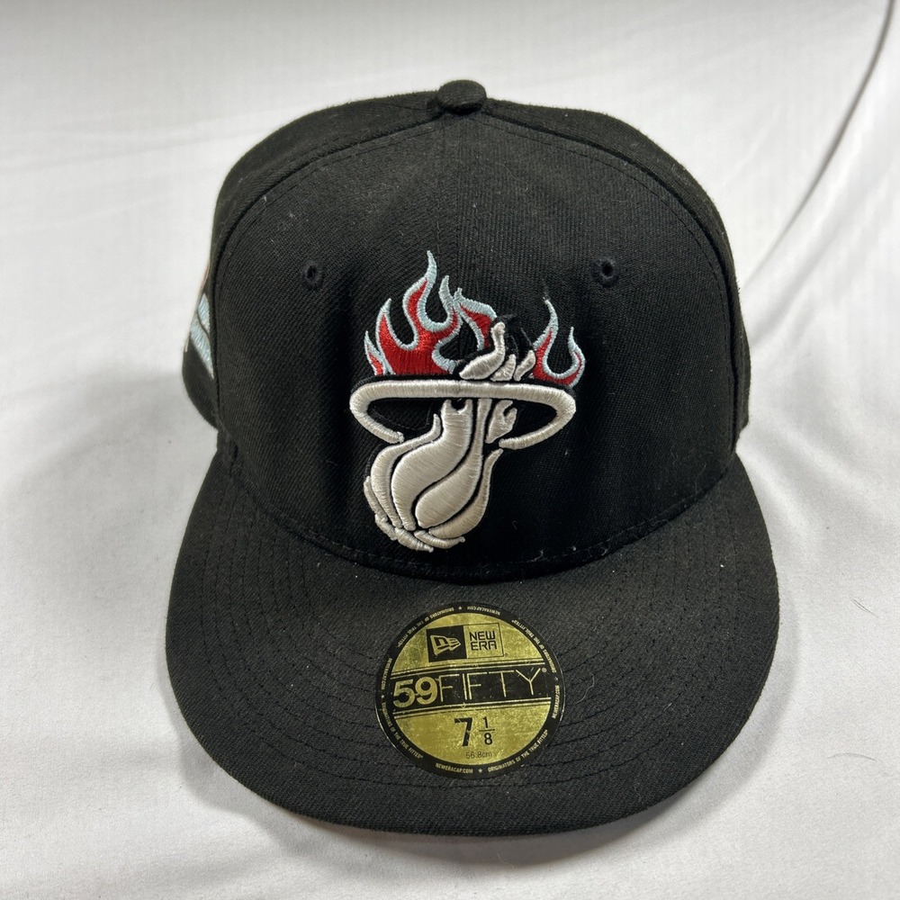 59FIFTY EDGE FLARE MIAHEAHC TM FTTD CP HWC Black/RED SIZE 7-5/8